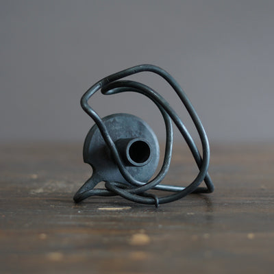 Hand Forged Candle Holder / Bud Vase #UDN16A