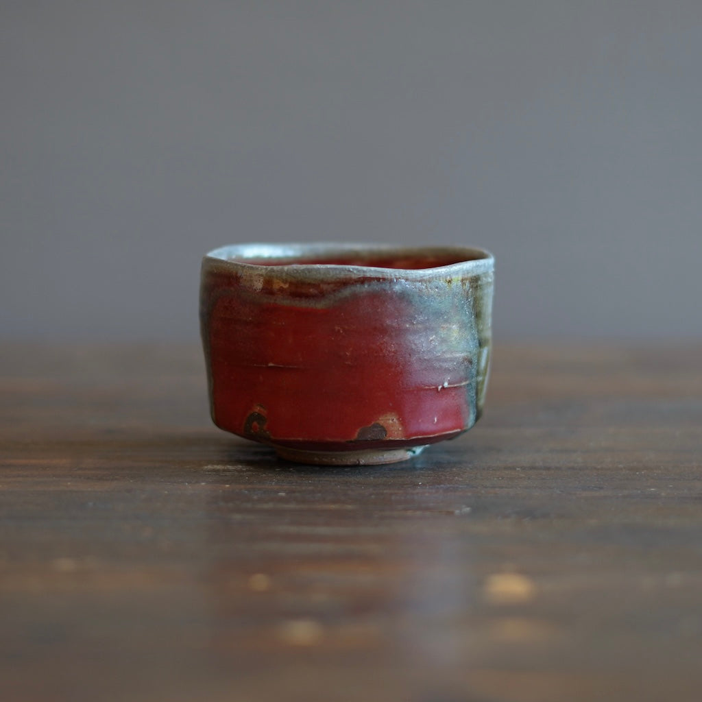 Red Tea Bowl #SY542