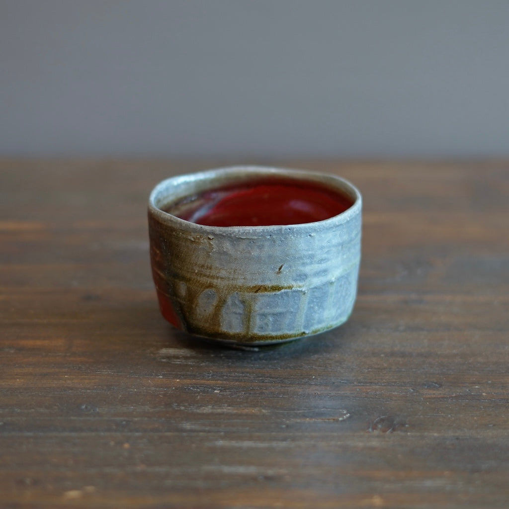 Red Tea Bowl #SY542