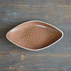 Brown Dots Medium Diamond Plate #LK829C
