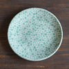 Green Dots Medium Plate #LK833C