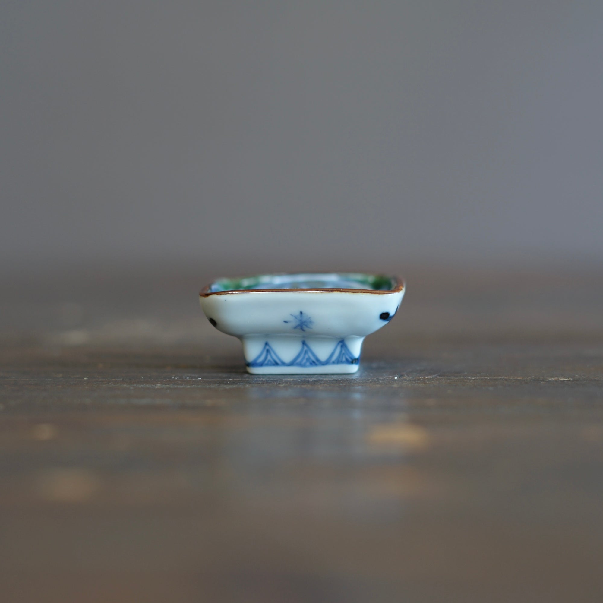 Roasted Chestnut Tiny Plate #KY77K