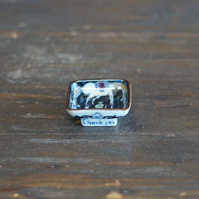 Mirrored Horses Tiny Plate #KY77M