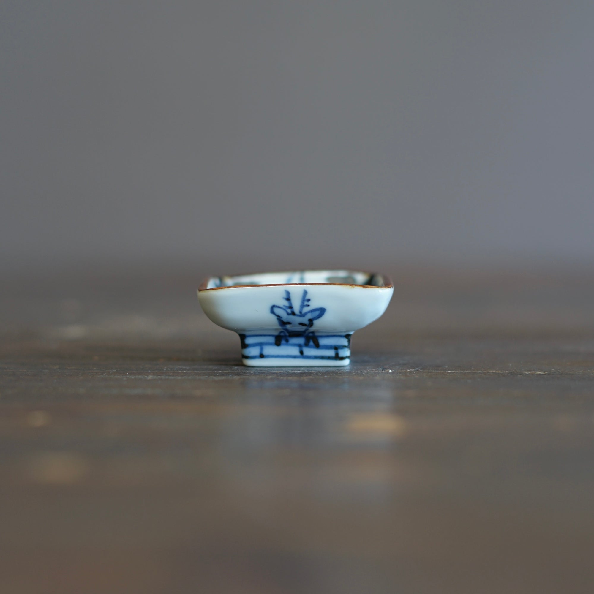 Happy Santa Tiny Plate #KY77N