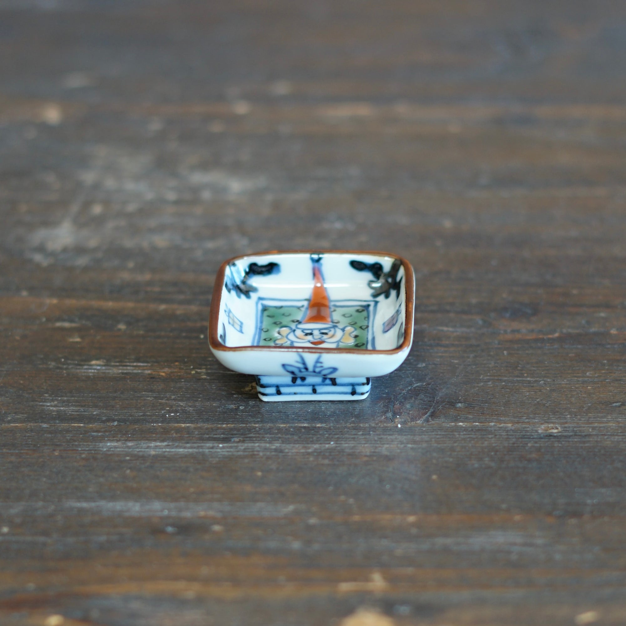 Happy Santa Tiny Plate #KY77N