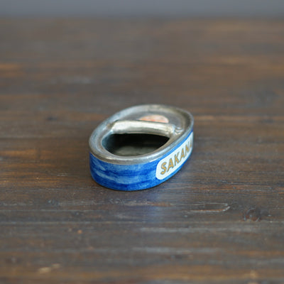 Blue Sardine Mascot Tin #OKA8C