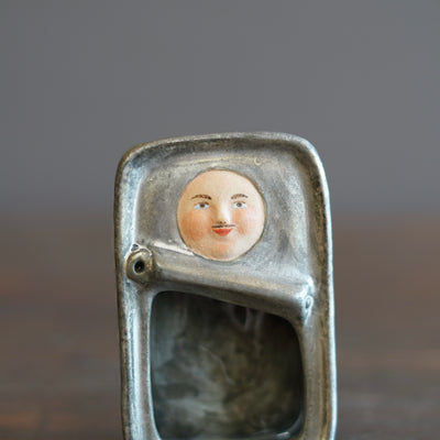 Green Sardine Mascot Tin #OKA8D