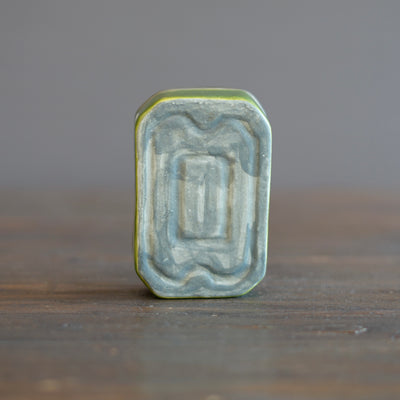 Green Sardine Mascot Tin #OKA8E