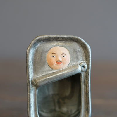 Green Sardine Mascot Tin #OKA8E