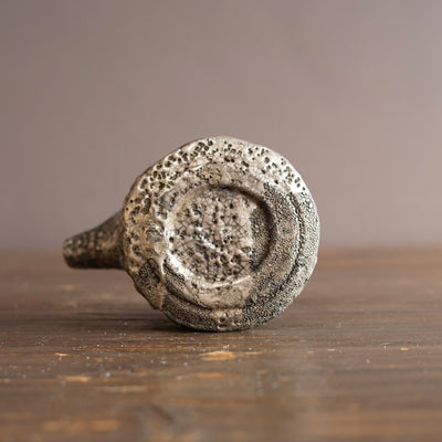 Silver KATAKUCHI Spouted Bowl Sake Server #HT50