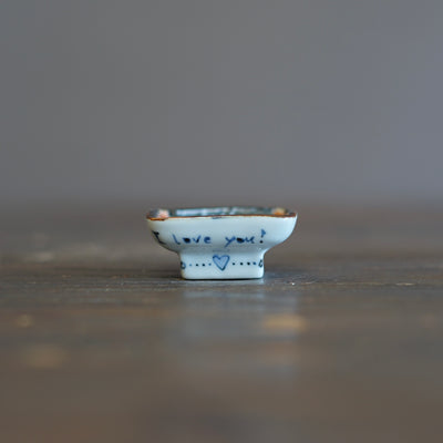 Peony King Tiny Plate #KY77T