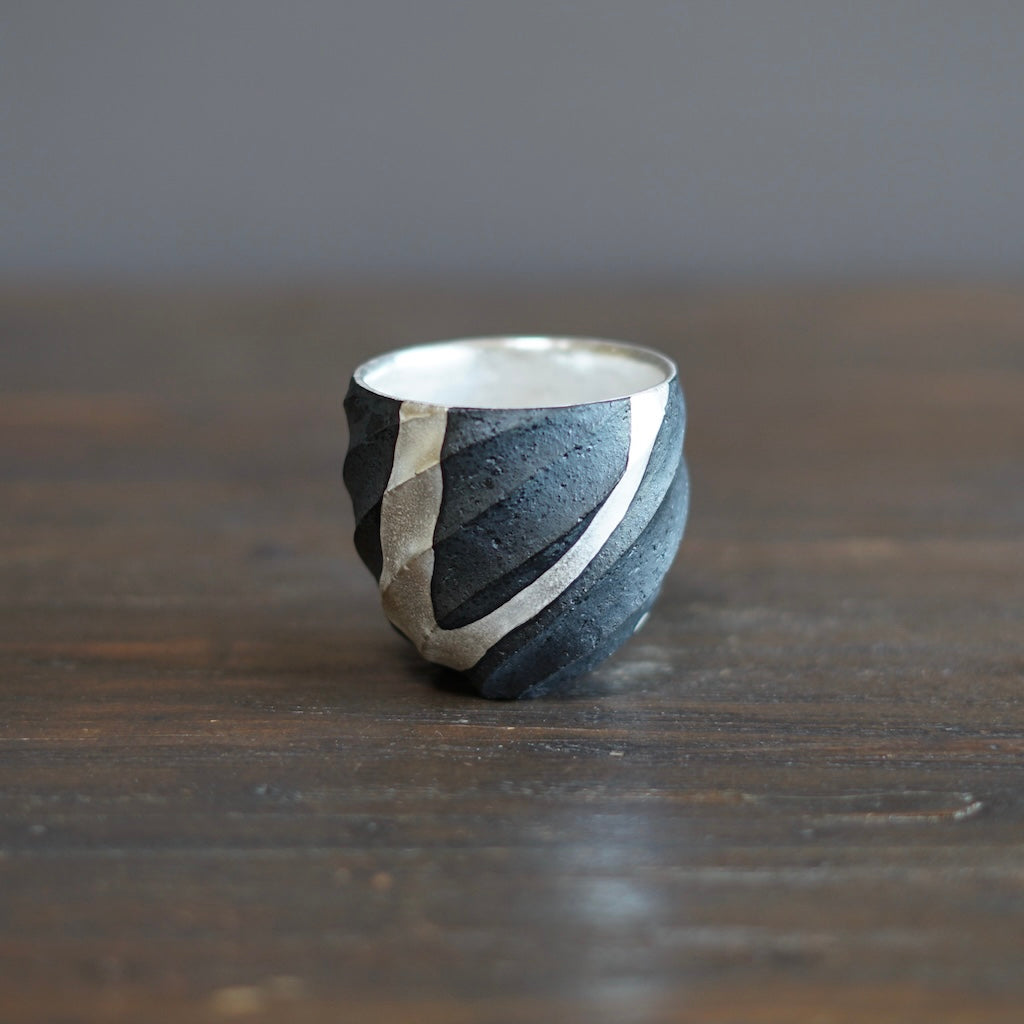 Twisted Luster GUINOMI Sake Cup #OMT42A