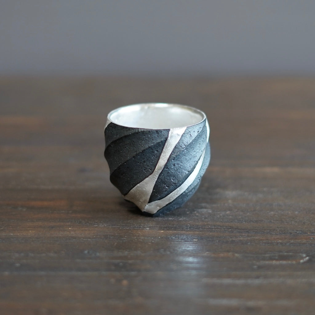 Twisted Luster GUINOMI Sake Cup #OMT42A