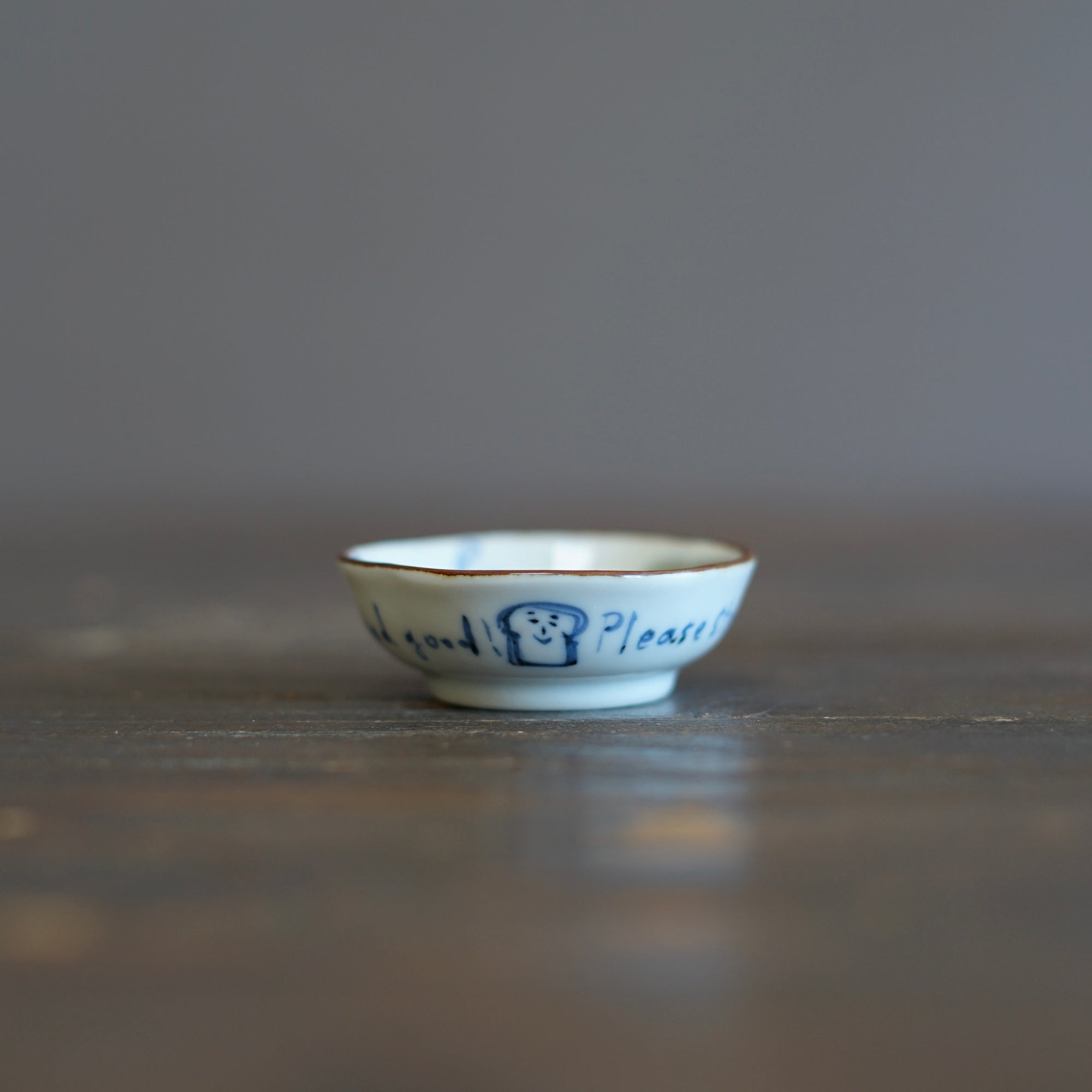 Cat Bread Tiny Plate #KY76F