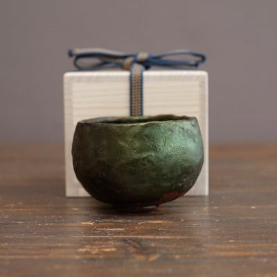 Night Glow Small Tea Ceremony Bowl #HT61