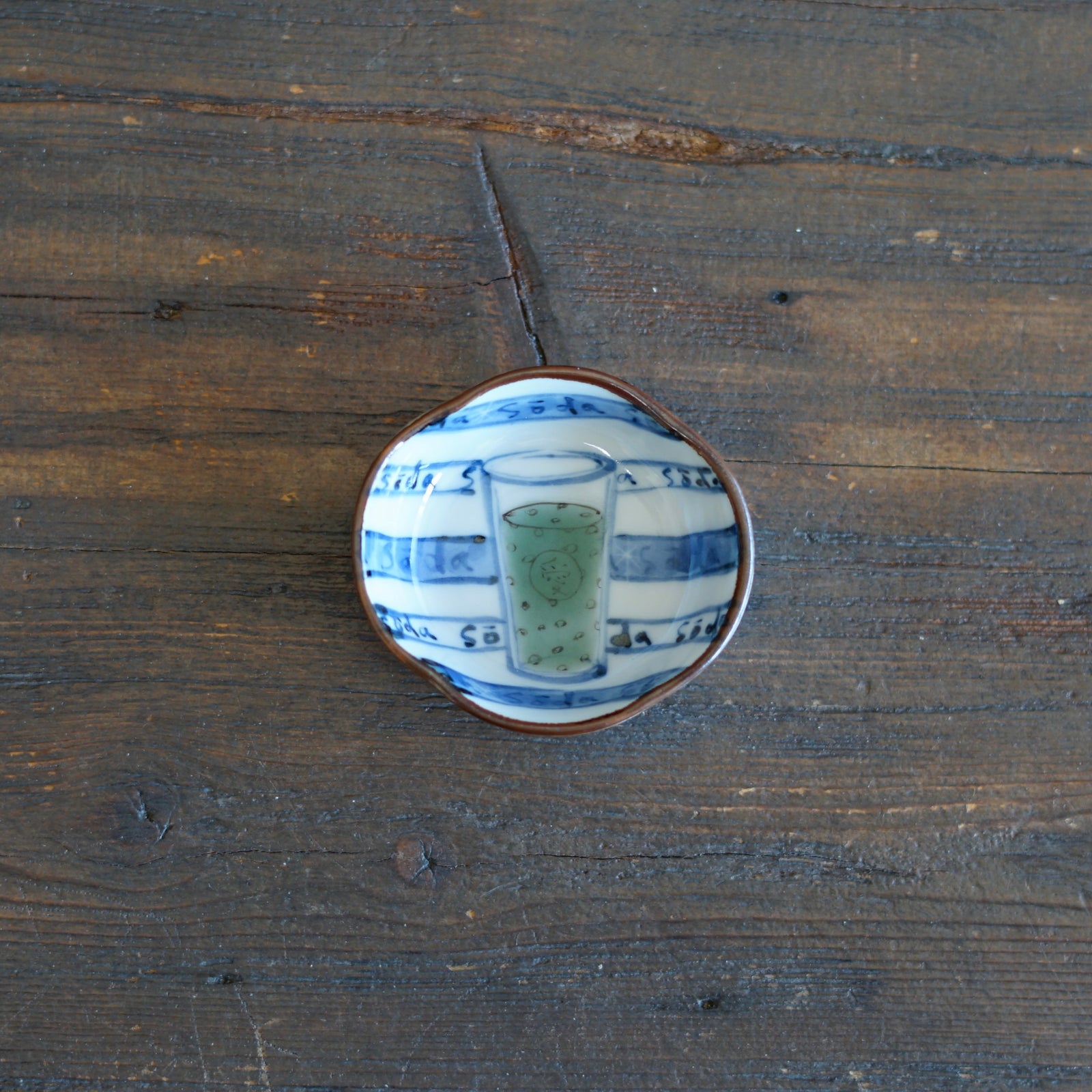 Melon Soda Tiny Plate #KY76N