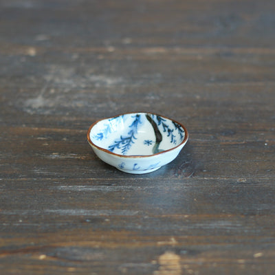 Young Sparrow Tiny Plate #KY76O