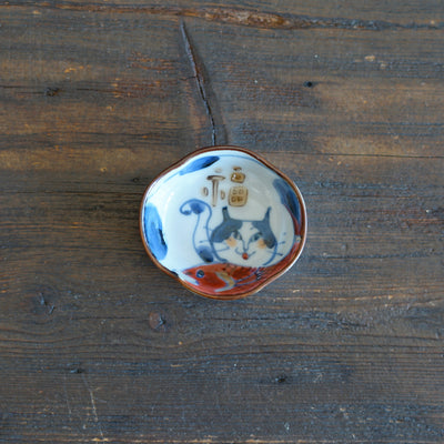 Lucky Cat Tiny Plate #KY76S