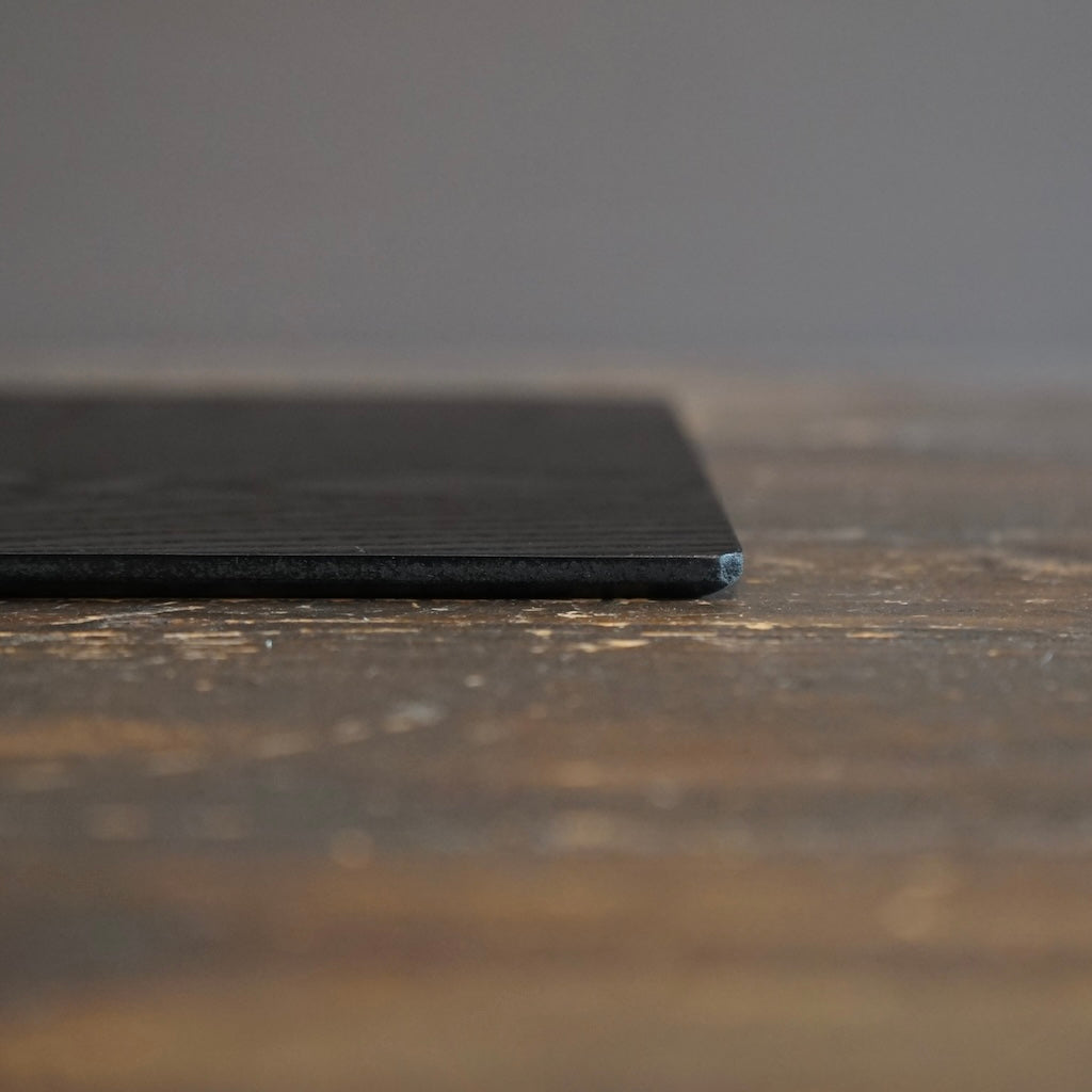 Black Woodgrain Placemat #F50-02