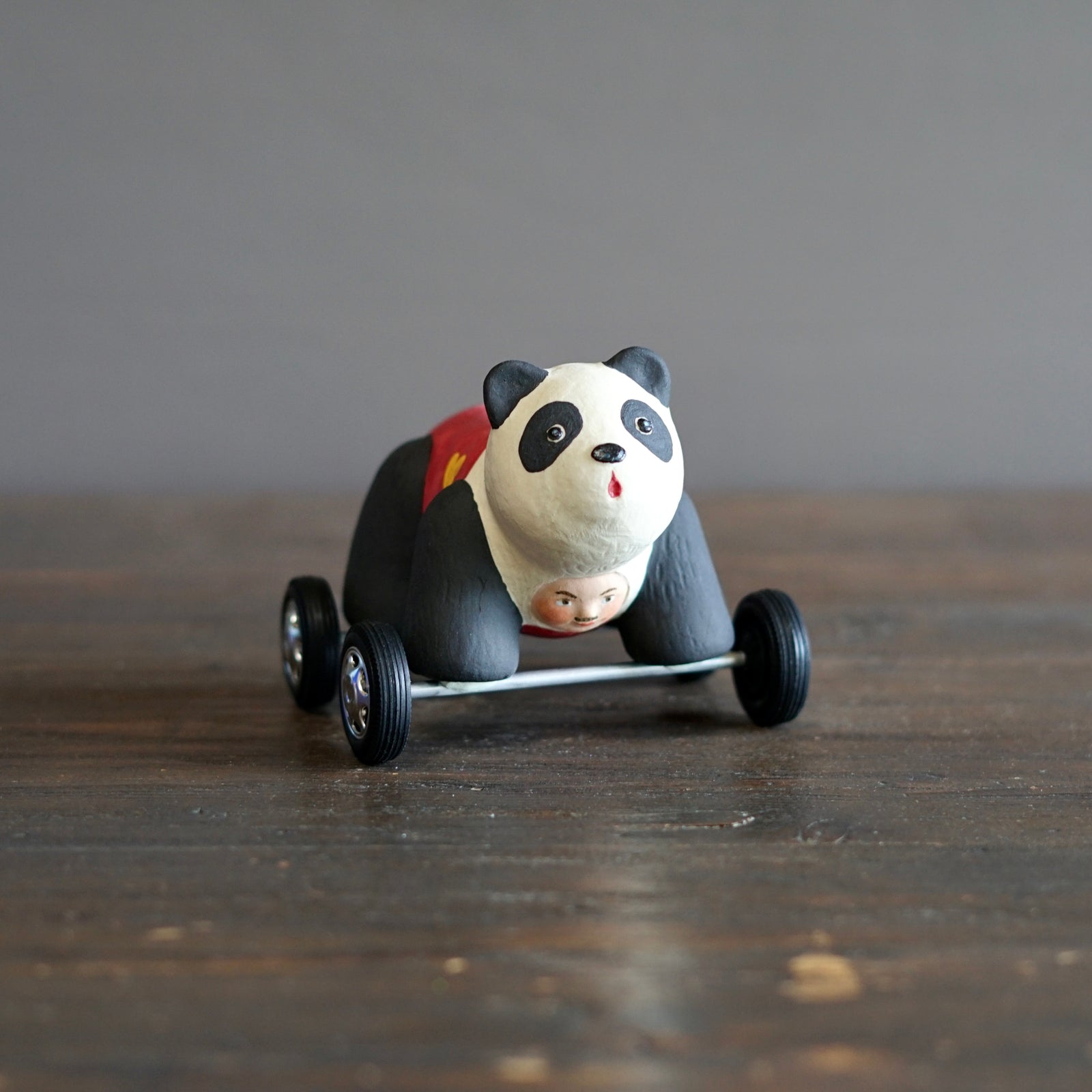 Panda Mascot Four Wheeler #OKA4A