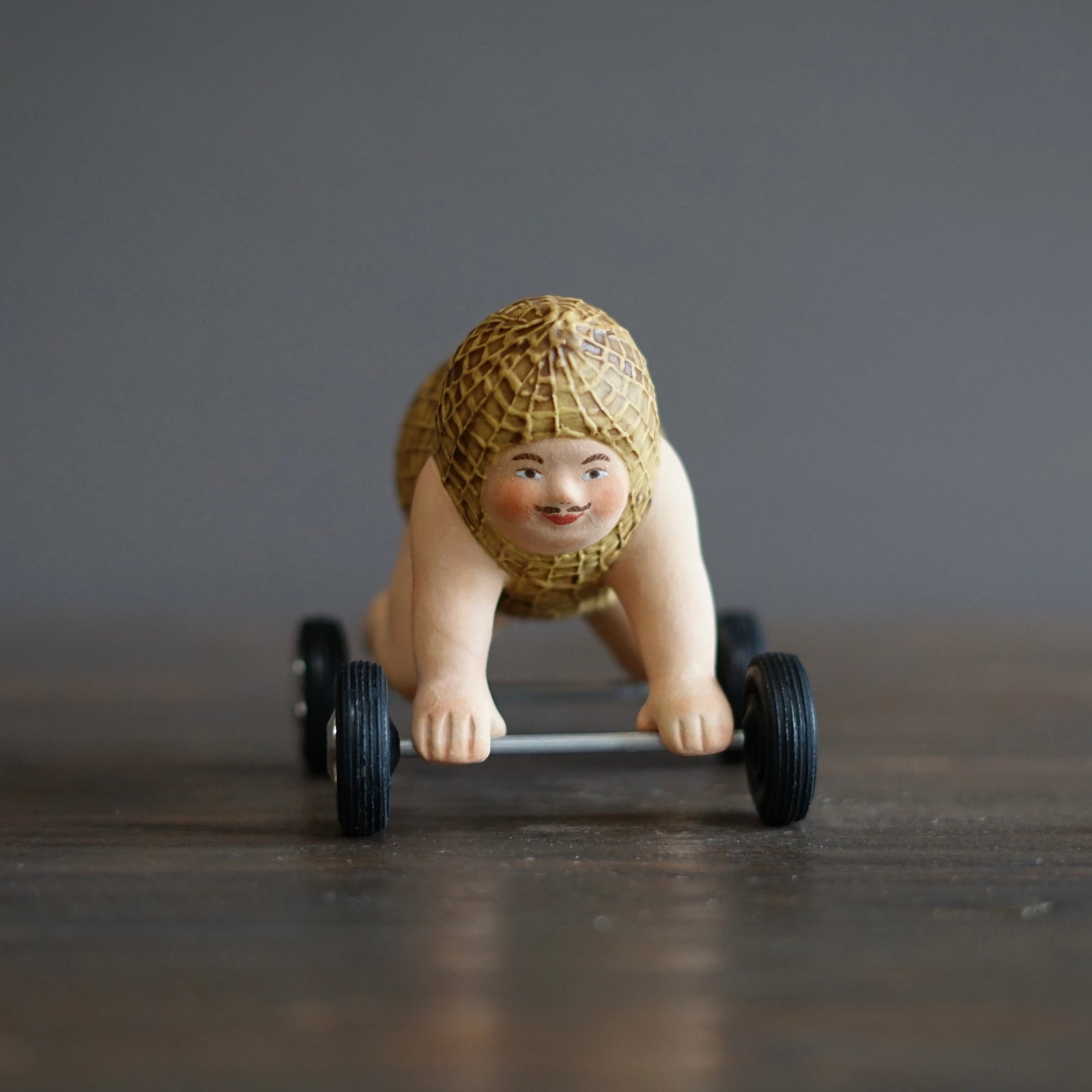 Peanut Mascot Four Wheeler #OKA5A