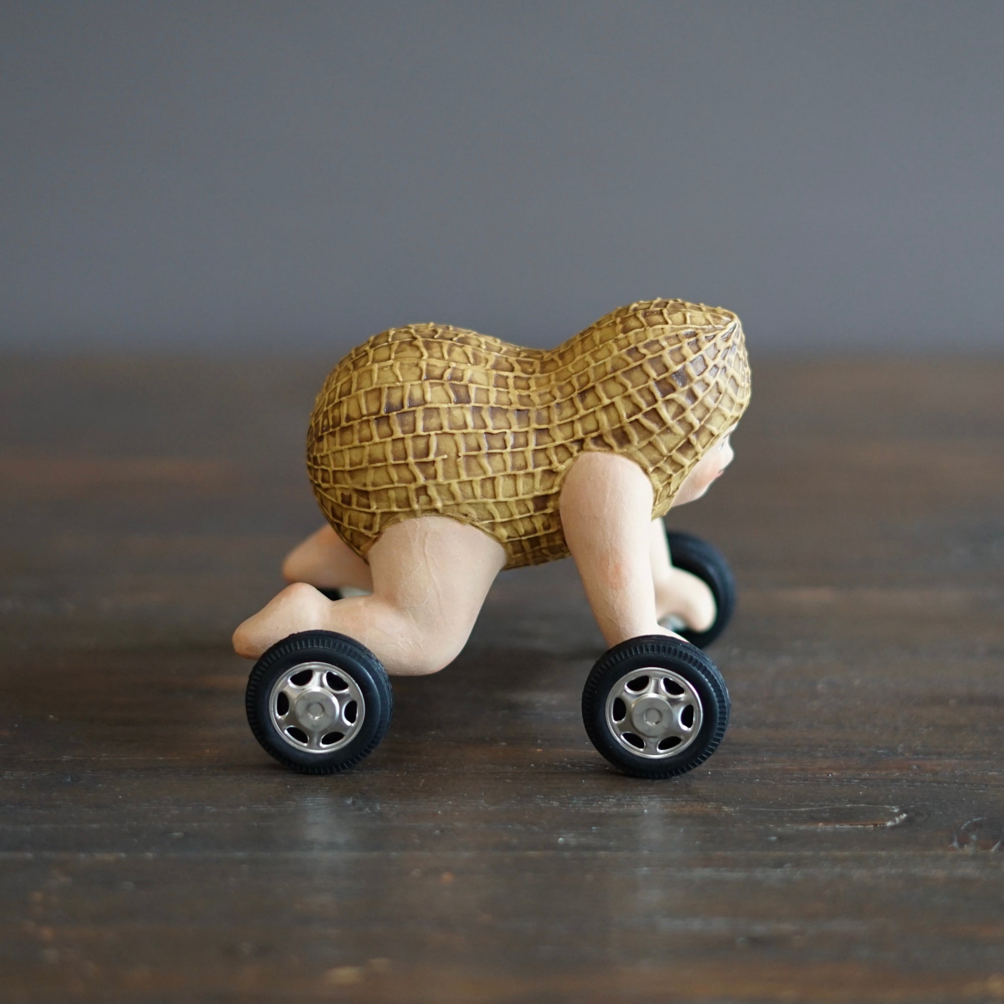 Peanut Mascot Four Wheeler #OKA5A