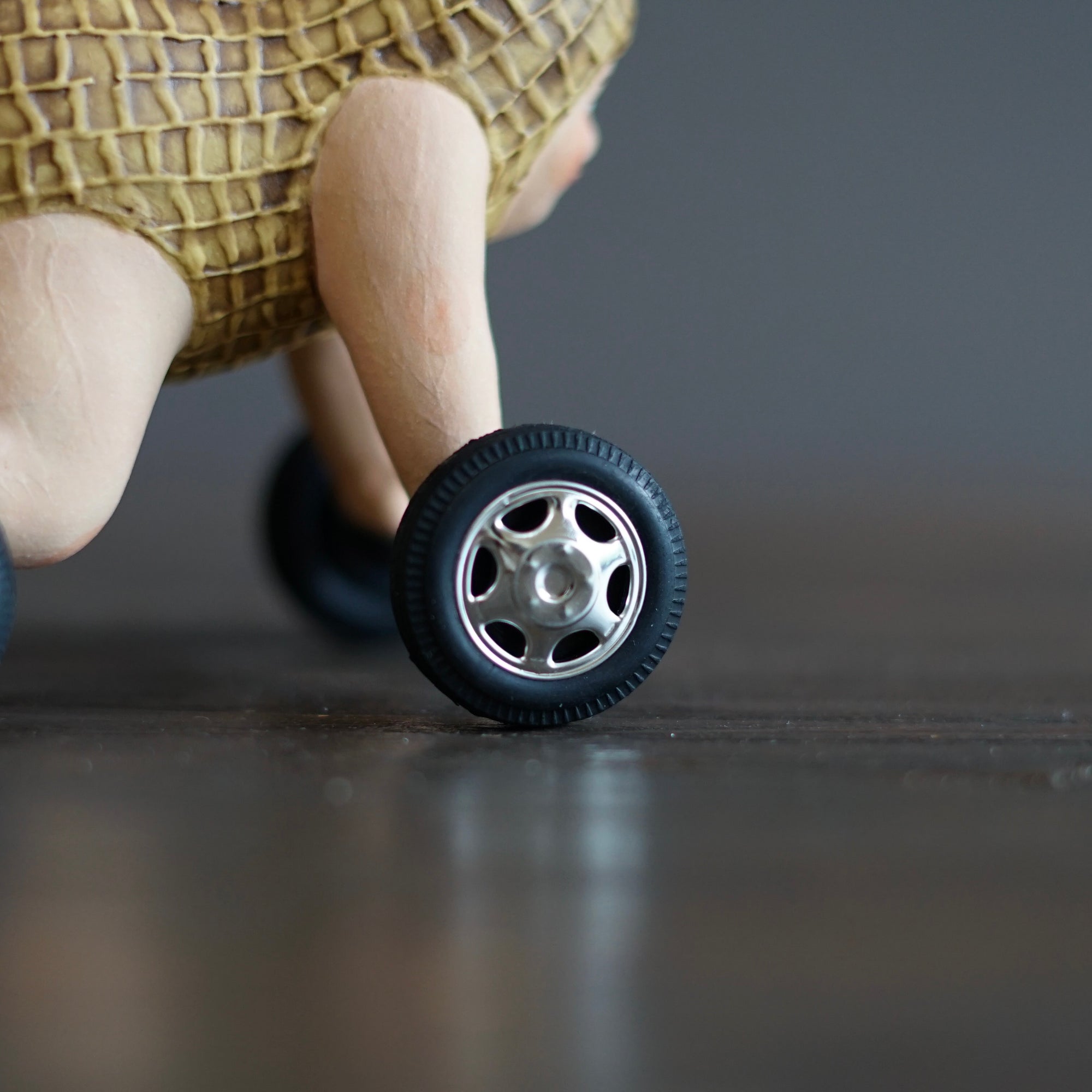 Peanut Mascot Four Wheeler #OKA5A