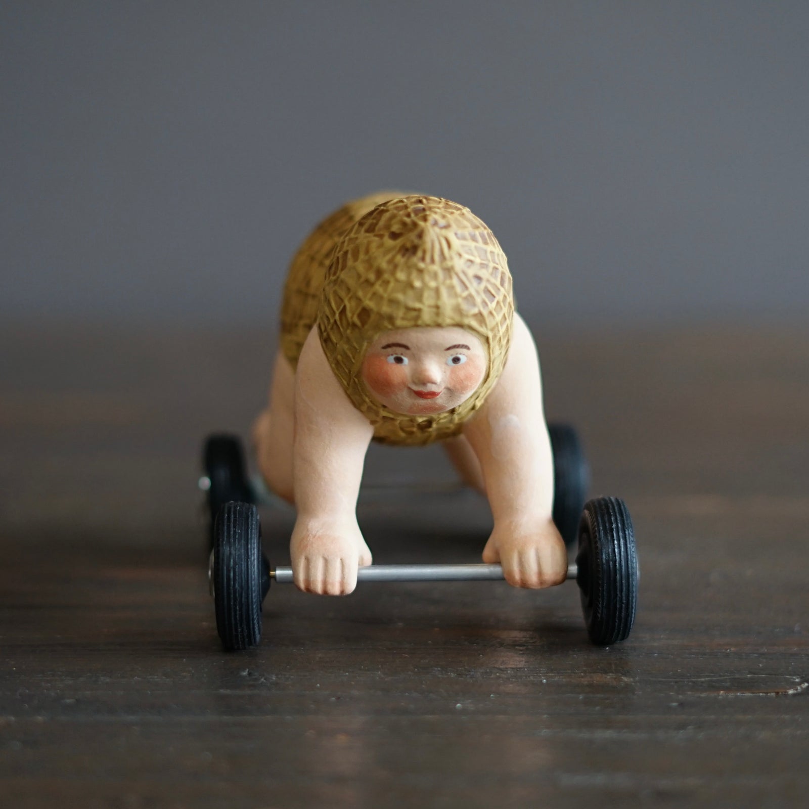 Peanut Mascot Four Wheeler #OKA5B