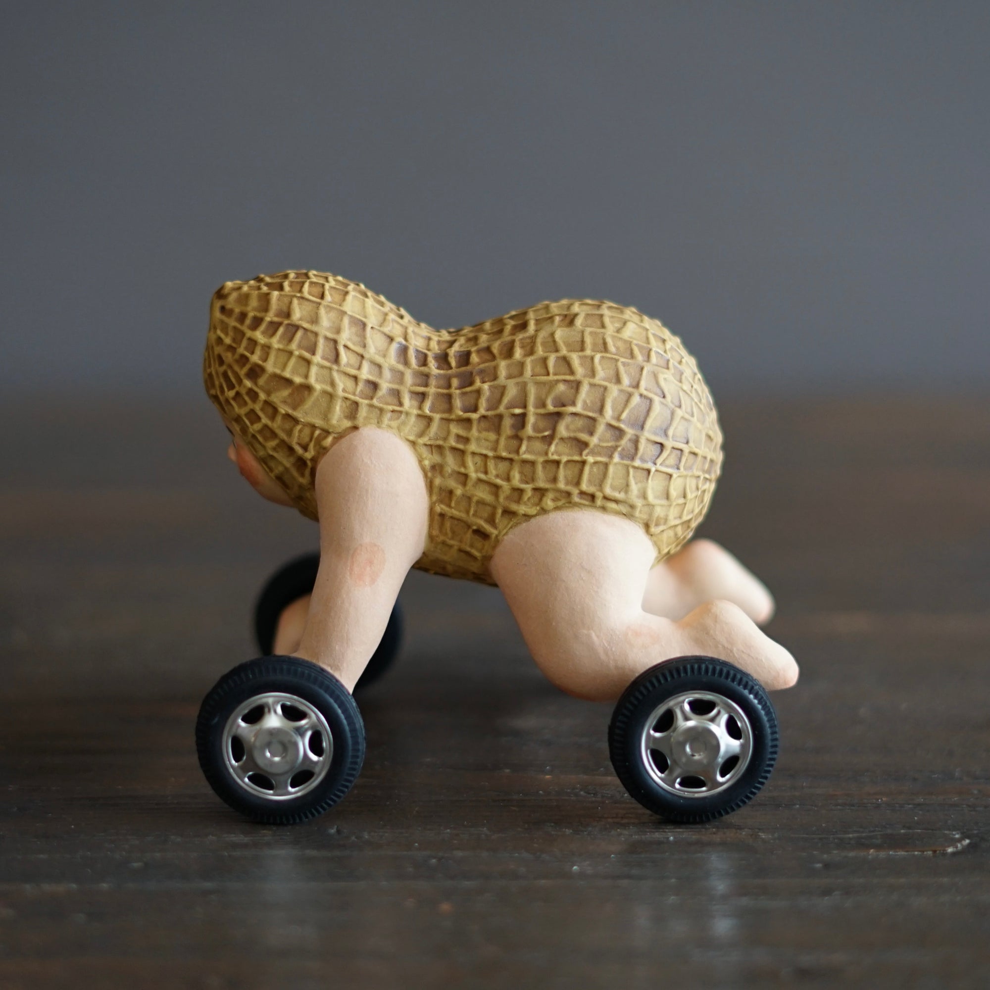 Peanut Mascot Four Wheeler #OKA5B