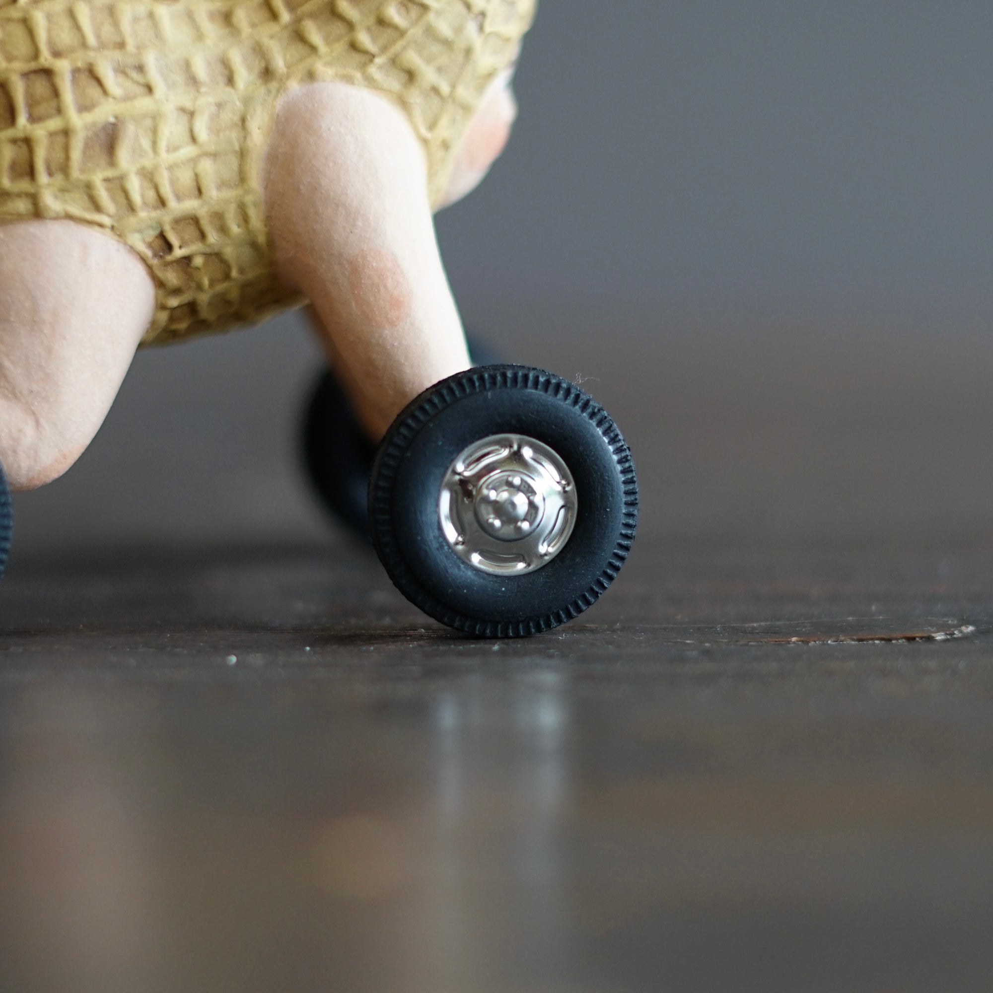 Peanut Mascot Four Wheeler #OKA6