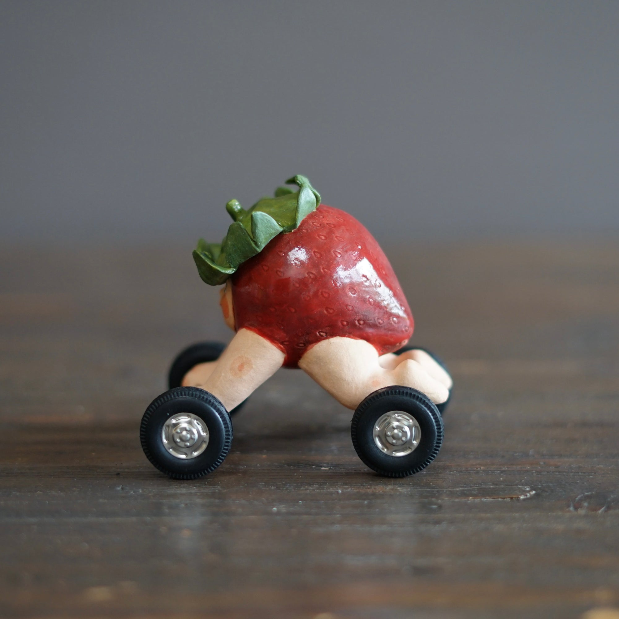 Strawberry Mascot Four Wheeler #OKA7