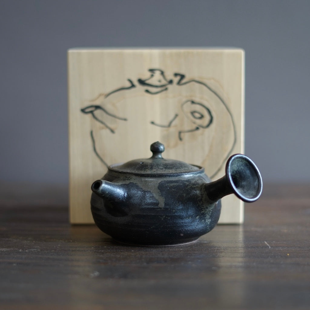 Black KYUSU Teapot #OZP1