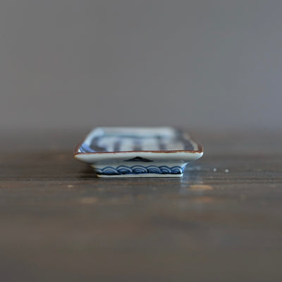 Lucky Dragons Oblong Plate #Ki75A