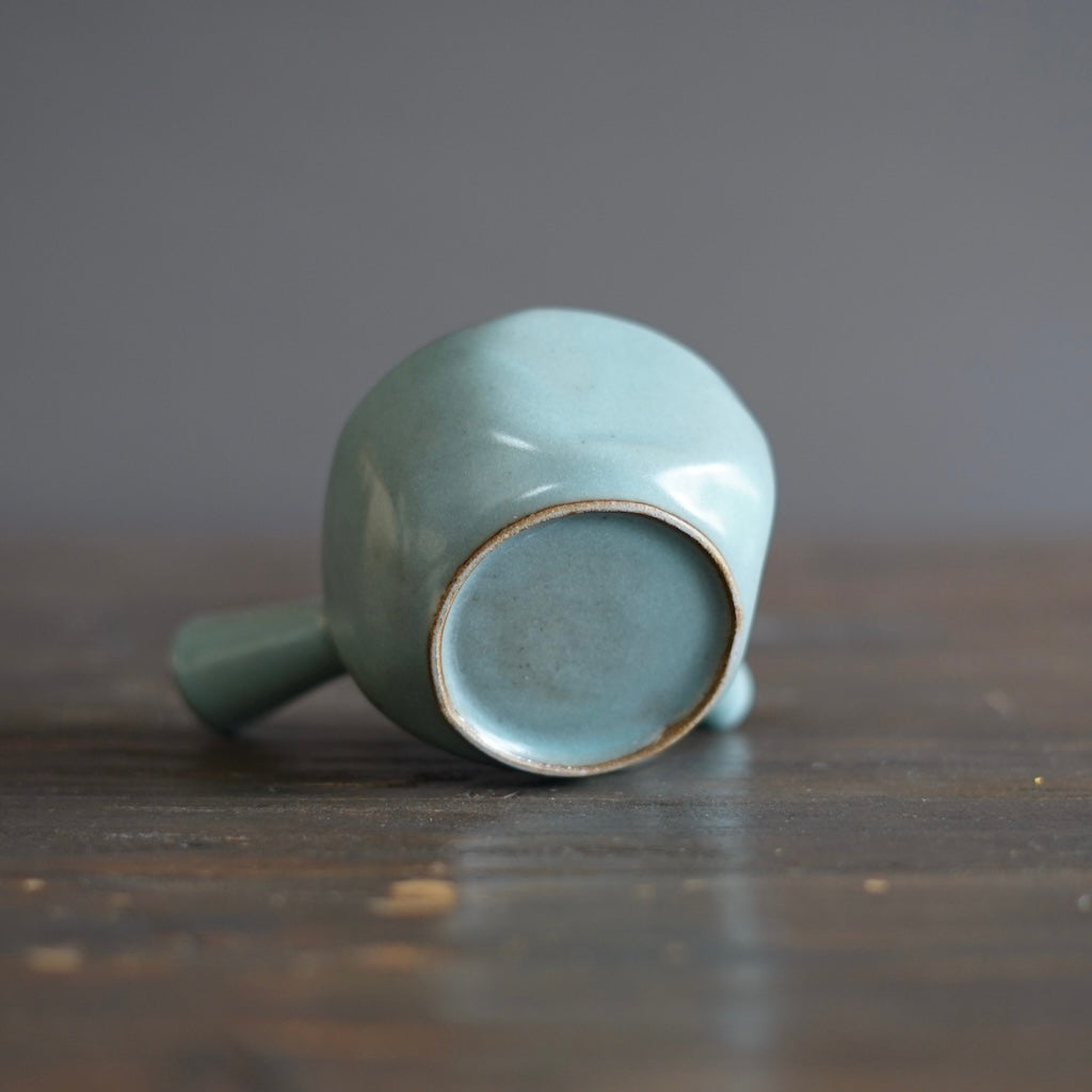 Blue Celadon Square KYUSU Teapot #OZP1B