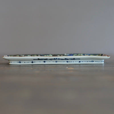 Peony King's Garden Oblong Plate #Ki75C