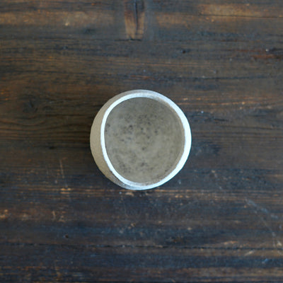 White GUINOMI Sake Cup #ZP1730