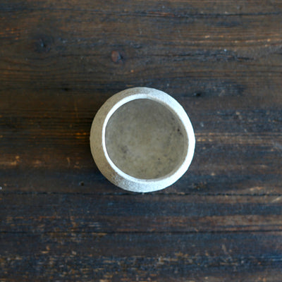 White GUINOMI Sake Cup #ZP1731