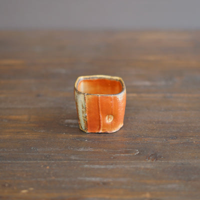 Wood Fired GUINOMI Sake Cup #BC68C