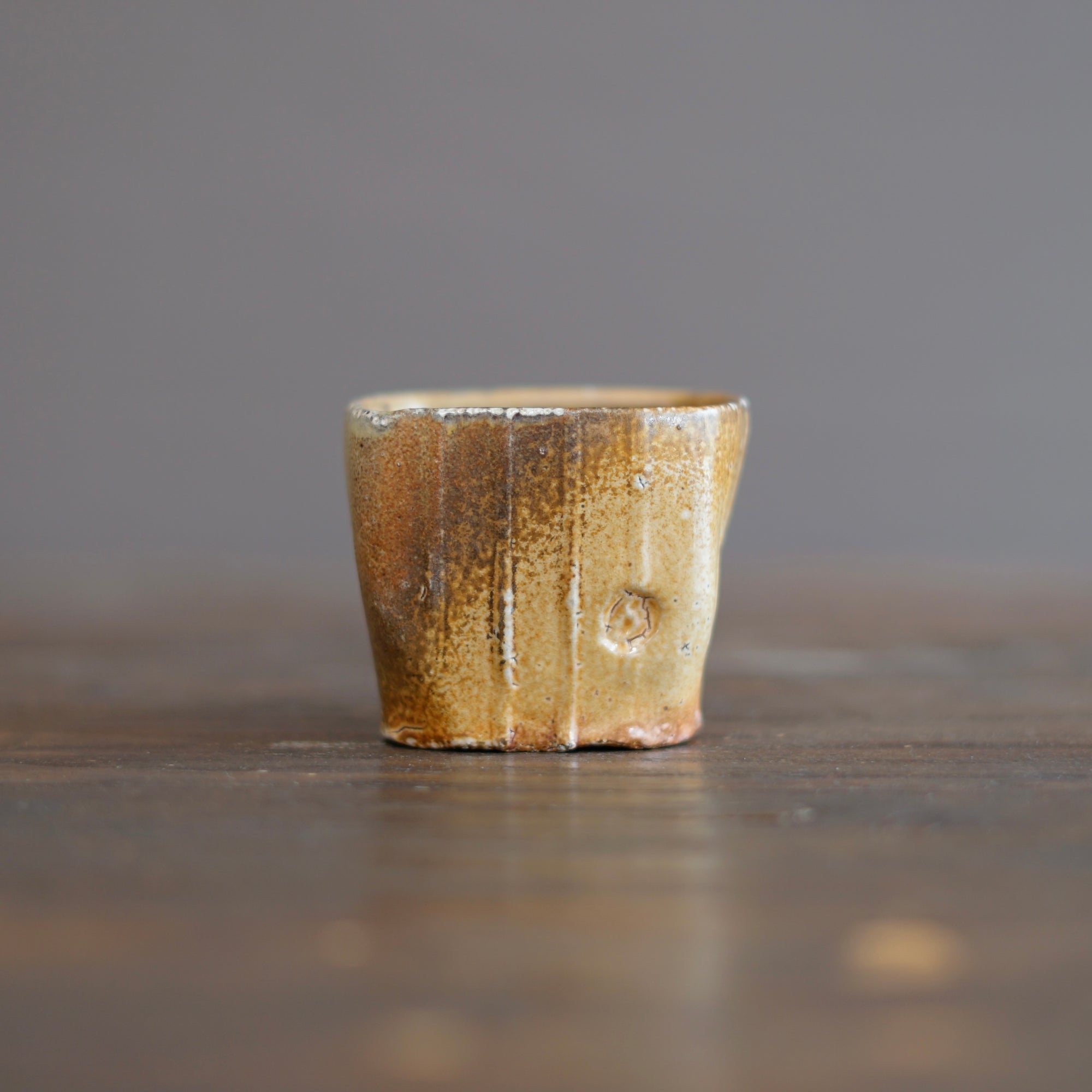 Wood Fired GUINOMI Sake Cup #BC68D