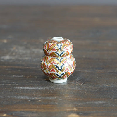 Hand Painted Geometry mini pot #SR01