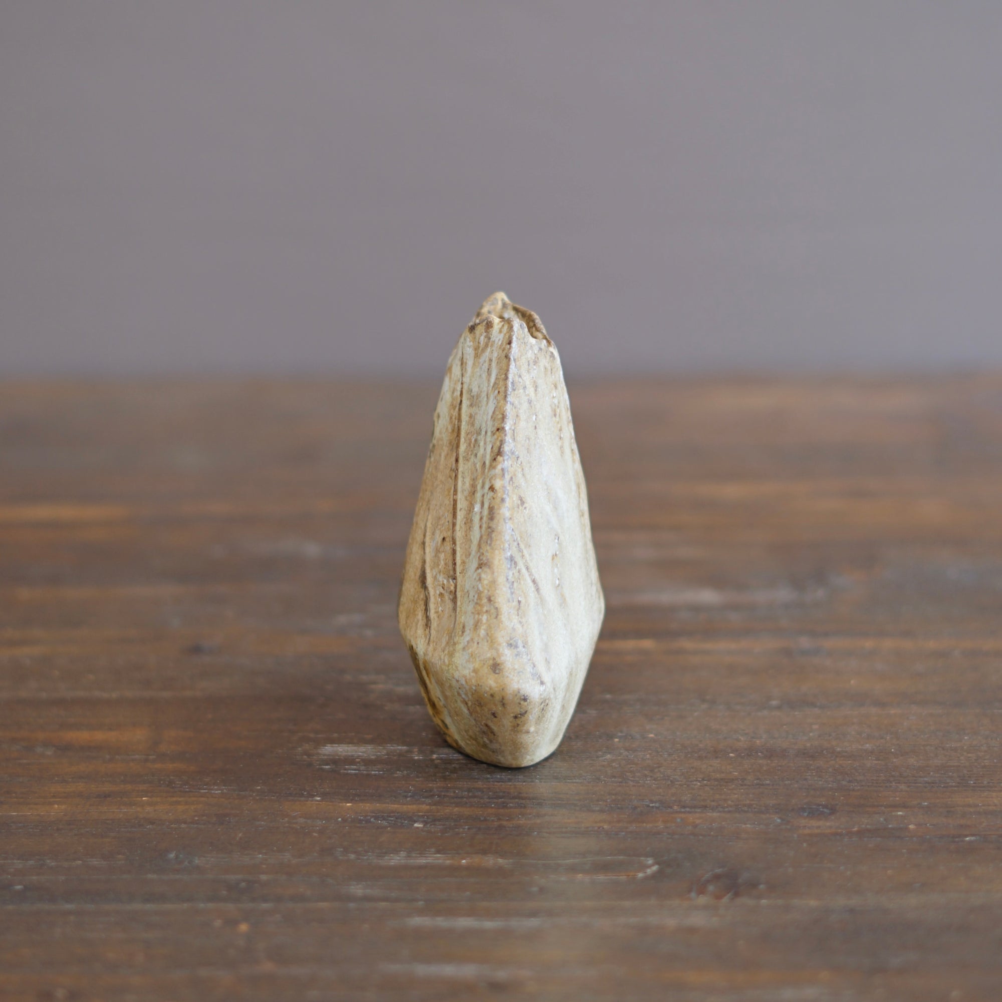 Wood Fired Arrow Flower Vase #BC69C