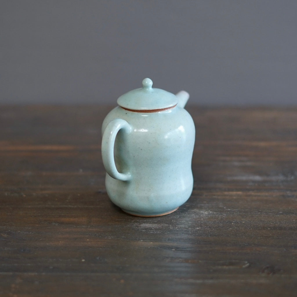 Tall Celadon Teapot #OZP11