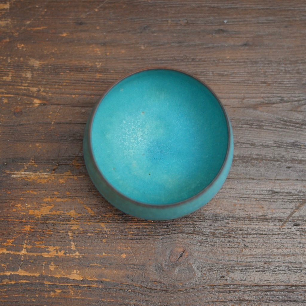 Turquoise Blue One Off Matcha Bowl #MS16B