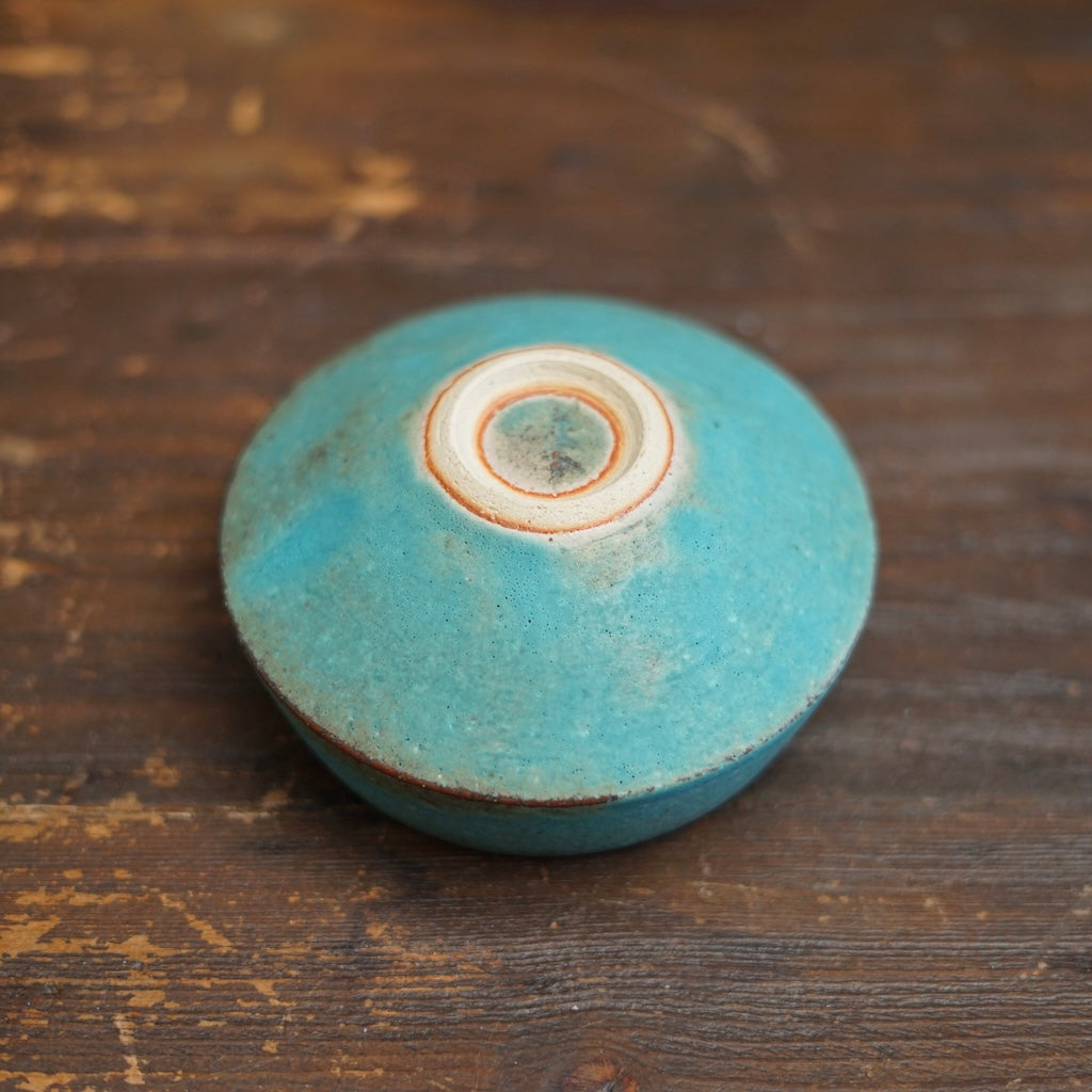 Turquoise Blue One Off Matcha Bowl #MS16H