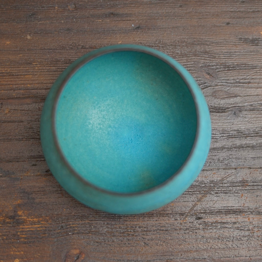 Turquoise Blue One Off Matcha Bowl #MS16K