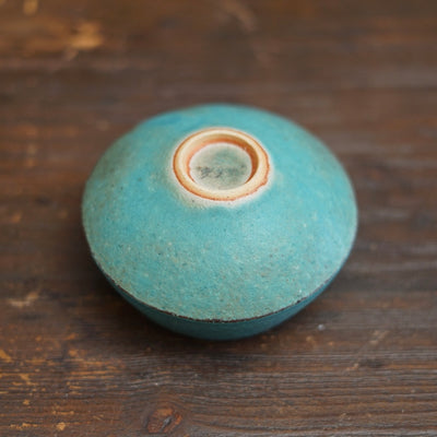 Turquoise Blue One Off Matcha Bowl #MS16K