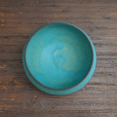 Turquoise Blue One Off Matcha Bowl #MS16L
