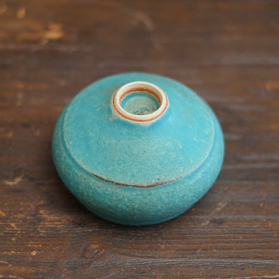 Turquoise Blue One Off Matcha Bowl #MS16L