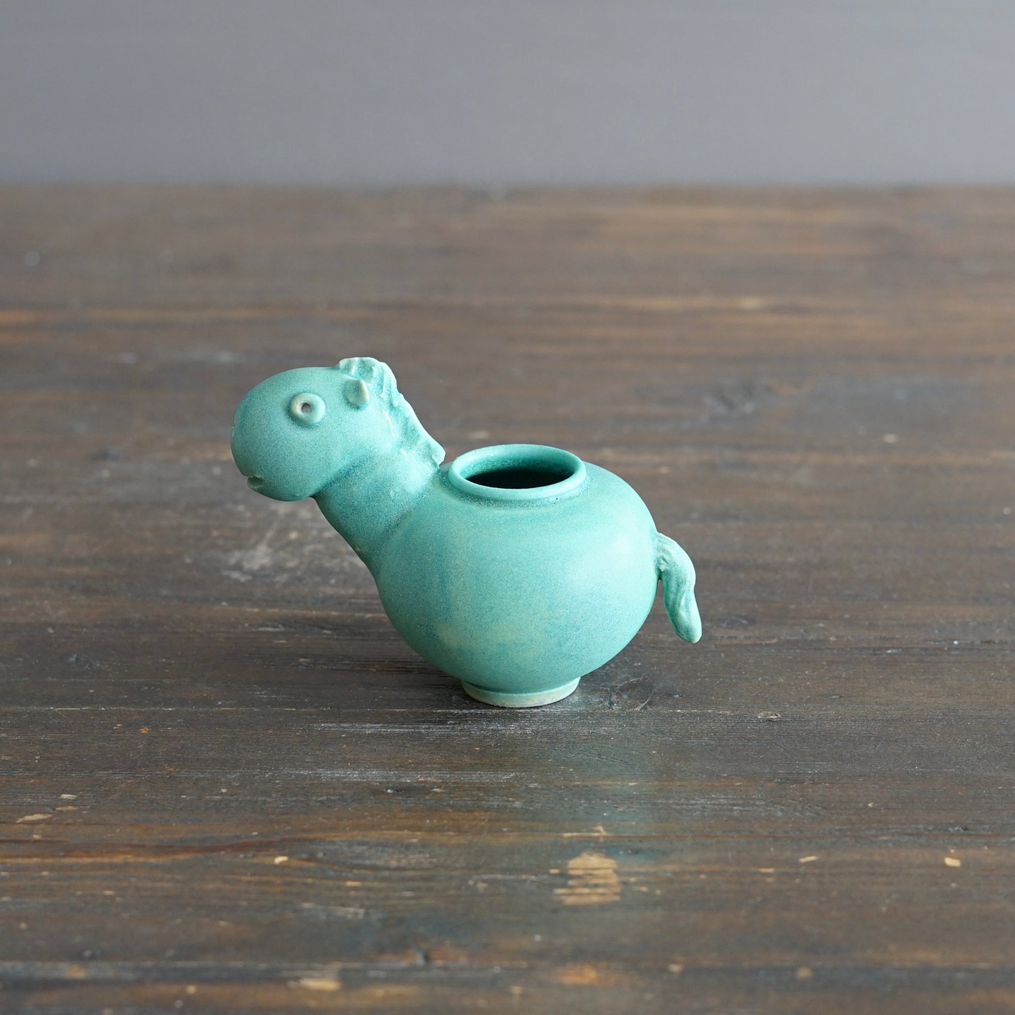 Horse Figurine Pot #UMA8