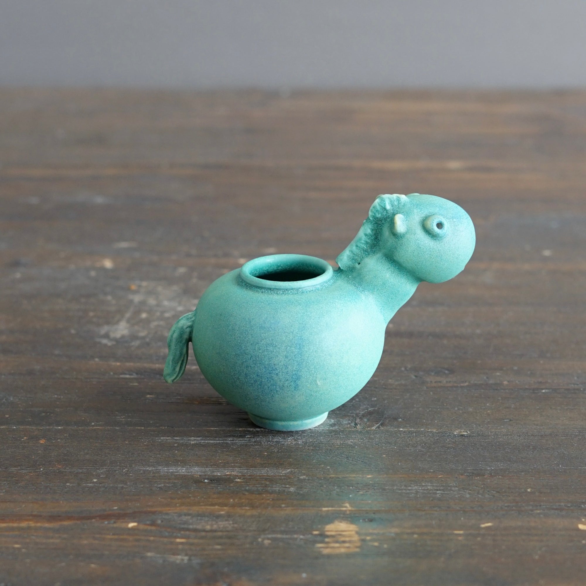 Horse Figurine Pot #UMA8